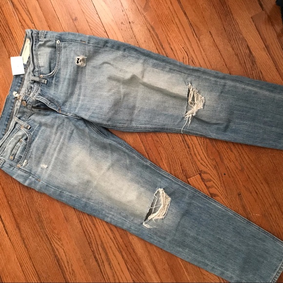 Rag & Bone Destressed Skinny Jeans - Picture 1 of 2